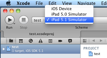 Il baseSDK si è aggiornato e potremo usarlo sotto SnowLeopard con Xcode 4.2